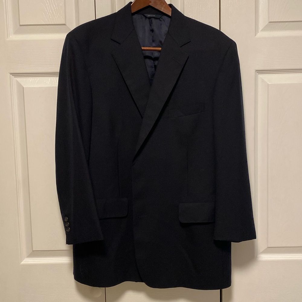 EUC Brooks Brothers Two Button Wool 44 Regular Suit Jacket Blazer